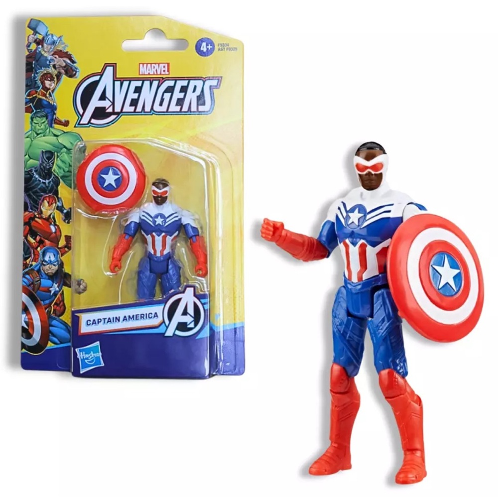 Captain America Hasbro Marvel Avengers Sam Wilson Action Figure, Brave New World